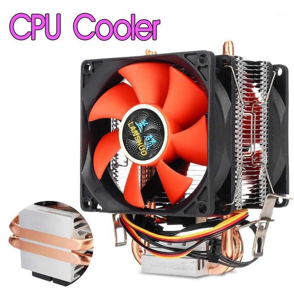 2 copper heatpipes cpu cooler computer pc cpu cooler fan cooling dual fan for intel lga 775/1150/1151/1155/1156 amd am2 amd31
2 copper heatpipes cpu cooler computer pc cpu cooler fan cooling dual fan for intel lga 775/1150/1151/1155/1156 amd am2 amd31