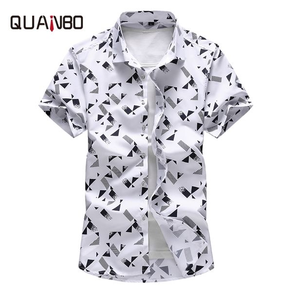 quanbo plus size 5xl 6xl 7xl men shirt 2019 new arrival summer fashion print casual short sleeve shirts brand clothing 1022, White;black
quanbo plus size 5xl 6xl 7xl men shirt 2019 new arrival summer fashion print casual short sleeve shirts brand clothing 1022, White;black