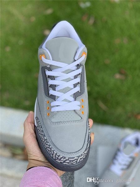 high air authentic 3 cool grey sneakers silver light graphite orange peel sport red retro men women outdoor sports shoes with box
high air authentic 3 cool grey sneakers silver light graphite orange peel sport red retro men women outdoor sports shoes with box