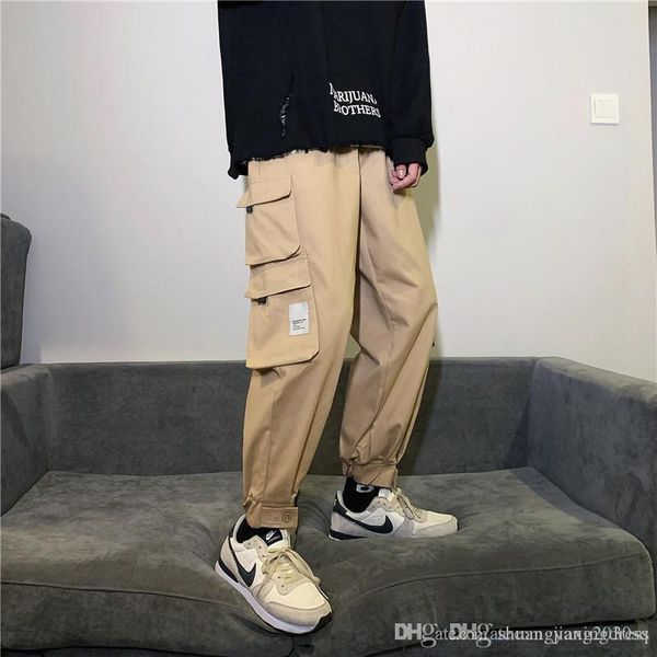 spring and autumn ins overalls men and womens straight tube corset fashion versatile drop feeling wide leg nine point casual pants, Black
spring and autumn ins overalls men and womens straight tube corset fashion versatile drop feeling wide leg nine point casual pants, Black