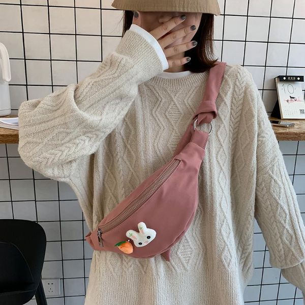 women's cartoon cute little waist pack fashion sport waist nylon shoulder bag ladies solid color large capacity chest bag
women's cartoon cute little waist pack fashion sport waist nylon shoulder bag ladies solid color large capacity chest bag
