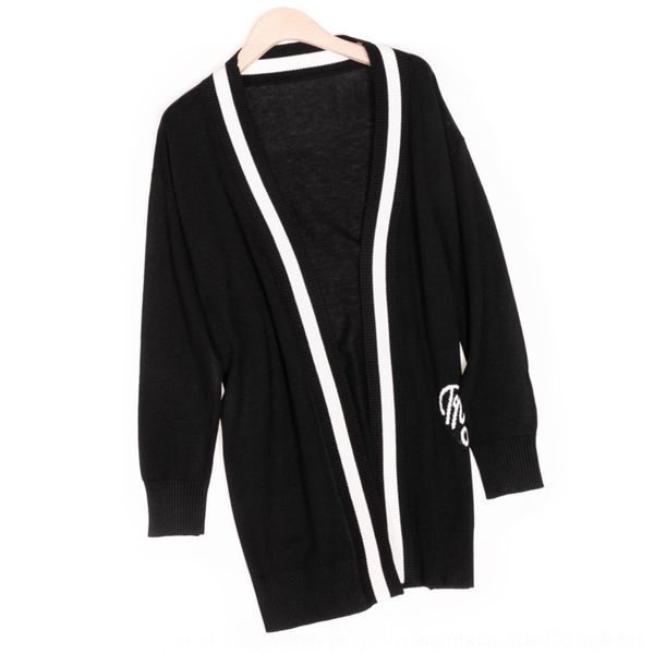 lzcpe zhenghong new cardigan and winter striped long sleeve loose autumn korean style coat knitted mid-length sweater coat for women 0bq8f, White;black
lzcpe zhenghong new cardigan and winter striped long sleeve loose autumn korean style coat knitted mid-length sweater coat for women 0bq8f, White;black