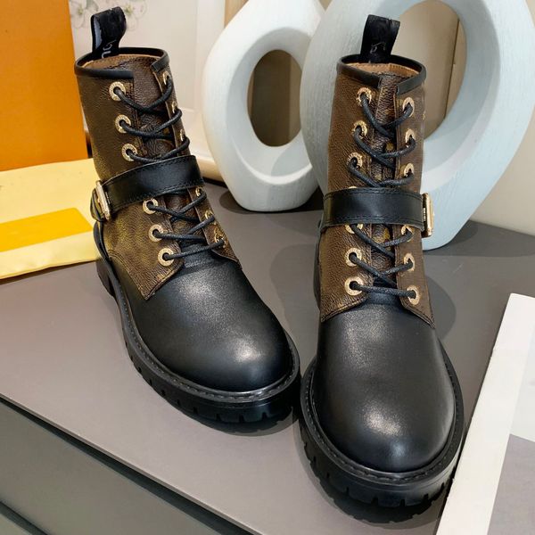 2020 brand new genuine leather women ankle boots winter luxury discovery boots designer shoes woman martin boots, Black
2020 brand new genuine leather women ankle boots winter luxury discovery boots designer shoes woman martin boots, Black