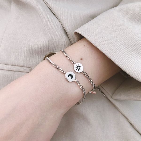p1lff s925 sun sterling silver national moon bracelet minority design sun moon girlfriends 3tr4y round card jewelry bracelet, Golden;silver
p1lff s925 sun sterling silver national moon bracelet minority design sun moon girlfriends 3tr4y round card jewelry bracelet, Golden;silver