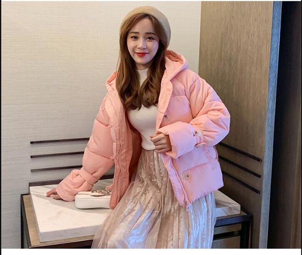 women's down & parkas 2021 nouveau duvet coton hiver lâche femmes à capuche parka manches longues col en fourrure fermeture éclair épai, Black
women's down & parkas 2021 nouveau duvet coton hiver lâche femmes à capuche parka manches longues col en fourrure fermeture éclair épai, Black