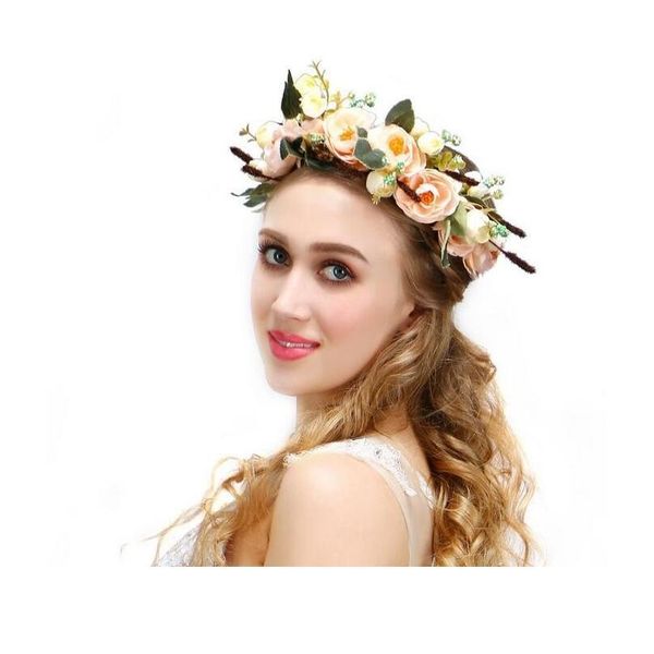 women flowers wreath bridal flower crown headband kids party flower hairband korean hair accessories adjustable floral qyltnr
women flowers wreath bridal flower crown headband kids party flower hairband korean hair accessories adjustable floral qyltnr