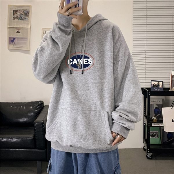 autumn and winter new plush letter printed sweater for men, Black
autumn and winter new plush letter printed sweater for men, Black