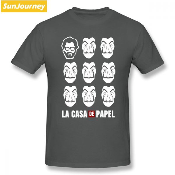 la casa de papel деньги heist мужчины футболка dropshipping атмосфера плюс размер хлопка с коротким рукавом футболки мужская спортивная с ка
la casa de papel деньги heist мужчины футболка dropshipping атмосфера плюс размер хлопка с коротким рукавом футболки мужская спортивная с ка