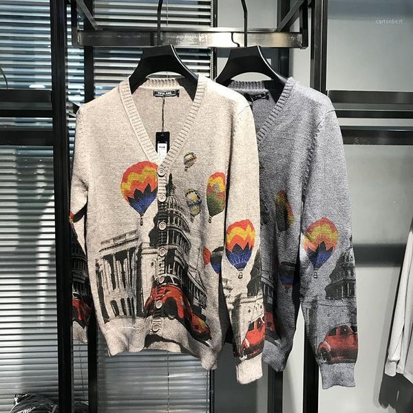 men's sweaters hk10221 fashion 2021 runway european design party style clothing1, White;black
men's sweaters hk10221 fashion 2021 runway european design party style clothing1, White;black