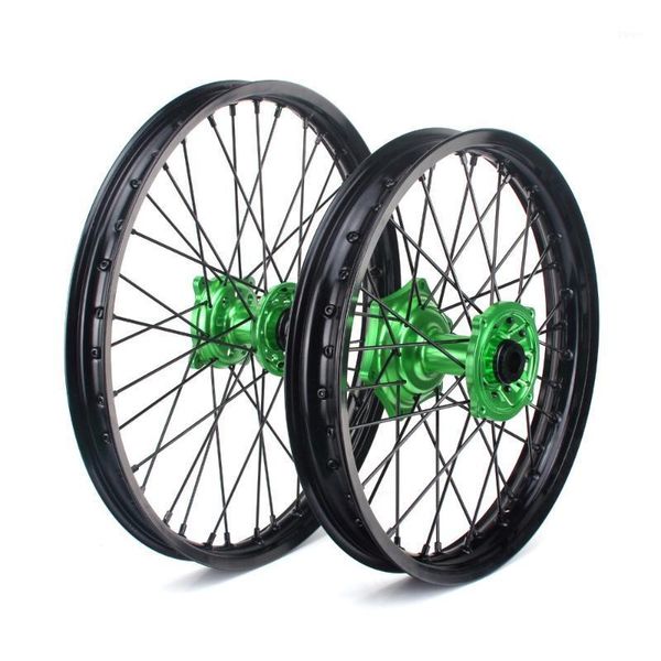 motorcycle wheels & tires bikingboy 21" 18" mx front rear wheel rims hubs 36 spokes with spacers kit for kx450 kx 450 19 20 2021 2
motorcycle wheels & tires bikingboy 21" 18" mx front rear wheel rims hubs 36 spokes with spacers kit for kx450 kx 450 19 20 2021 2