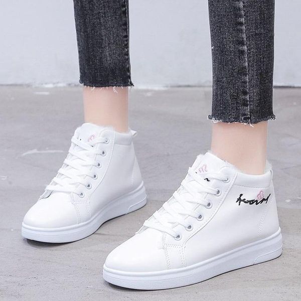 boots 2021 winter ankle women shoes artificial leather lace up ladies white platform cute cartoon short plush inside, Black
boots 2021 winter ankle women shoes artificial leather lace up ladies white platform cute cartoon short plush inside, Black