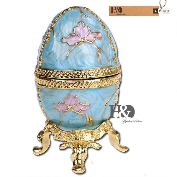 h&d hinged jewelry trinket box hand painted bejeweled boxes blue egg shaped ring holder collectives home wedding decoration1
h&d hinged jewelry trinket box hand painted bejeweled boxes blue egg shaped ring holder collectives home wedding decoration1