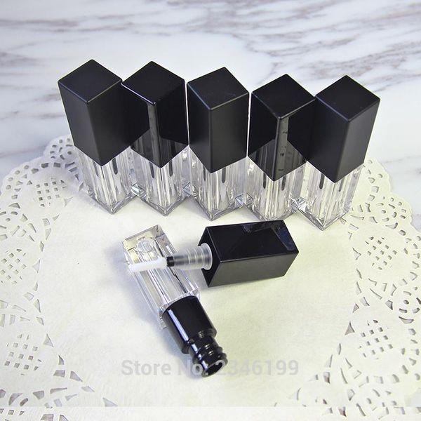 storage bottles & jars 3.5ml 40pcs/lot square empty lip gloss tube with black cap, diy plastic elegant cosmetic liquid lipstick container, b
storage bottles & jars 3.5ml 40pcs/lot square empty lip gloss tube with black cap, diy plastic elegant cosmetic liquid lipstick container, b