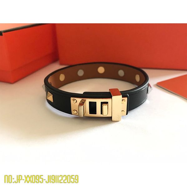 fashion really leather h letter gold bangle for woman man punk rock golden brand designer silver jewelry for men christmas gift with box, Black
fashion really leather h letter gold bangle for woman man punk rock golden brand designer silver jewelry for men christmas gift with box, Black