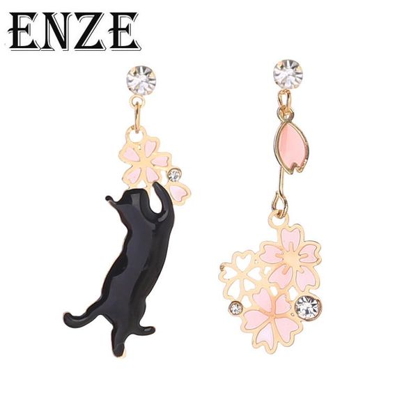 dangle & chandelier enze woman long earrings cartoon cute cat flower zinc alloy asymmetric jewelry wholesale girls holiday gift, Silver
dangle & chandelier enze woman long earrings cartoon cute cat flower zinc alloy asymmetric jewelry wholesale girls holiday gift, Silver