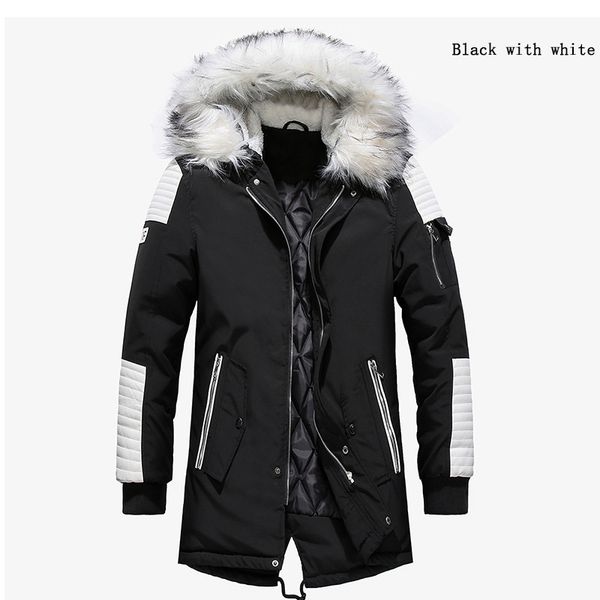 winter big pockets thick parkas men windproof warm coat fur collar hooded alaska jackets thick male snowjacket fashion outwear 201204, Black
winter big pockets thick parkas men windproof warm coat fur collar hooded alaska jackets thick male snowjacket fashion outwear 201204, Black