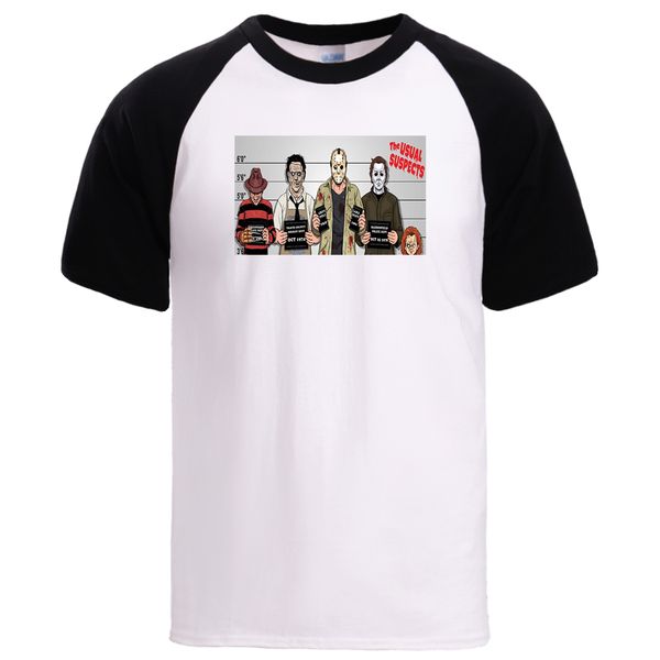 the usual suspects mens horror movie summer raglan short sleeve male fashion crewneck tees sport hooded sweatshirt hoodie men t shirt
the usual suspects mens horror movie summer raglan short sleeve male fashion crewneck tees sport hooded sweatshirt hoodie men t shirt
