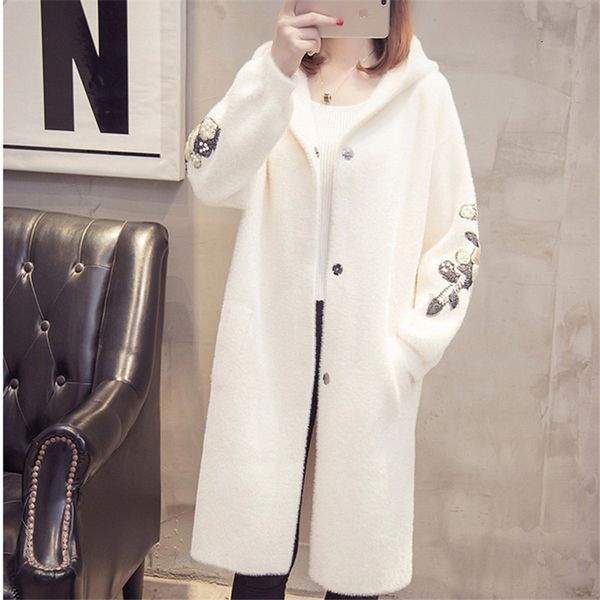 lmitation water velvet coat 2019 autumn winter fashion women coats jacket long sleeve hooded warm casual windbreaker outwear, Black
lmitation water velvet coat 2019 autumn winter fashion women coats jacket long sleeve hooded warm casual windbreaker outwear, Black