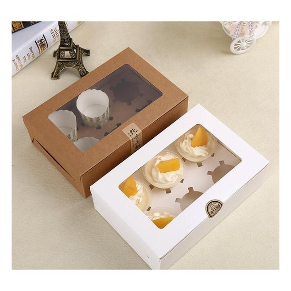 kraft card paper cupcake box 6 cup cake holders muffin cake boxes dessert portable package box six jllboq xmhyard
kraft card paper cupcake box 6 cup cake holders muffin cake boxes dessert portable package box six jllboq xmhyard