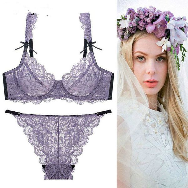 large women's high-end bra popular white beige pink black grey purple khaki lace lingerie set, Red;black
large women's high-end bra popular white beige pink black grey purple khaki lace lingerie set, Red;black
