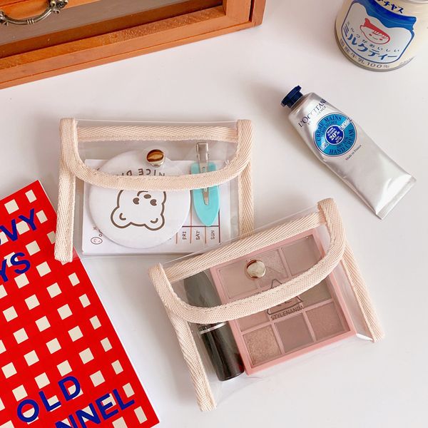waterproof cosmetic bag portable translucent pvc makeup bag zippered travel toiletry pouch for vacation bathroom organizing
waterproof cosmetic bag portable translucent pvc makeup bag zippered travel toiletry pouch for vacation bathroom organizing