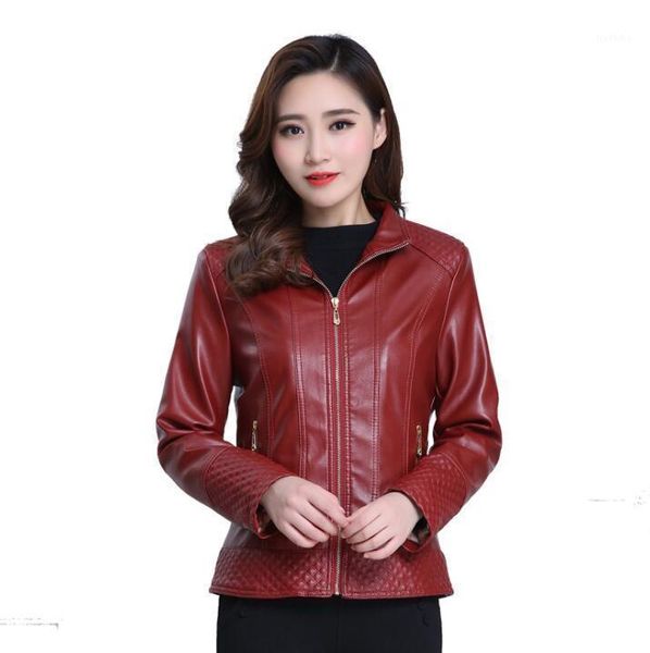 long sleeve short faux leather jacket womens leather coat wine red women jackets jaqueta de couro fashion b4181, Black
long sleeve short faux leather jacket womens leather coat wine red women jackets jaqueta de couro fashion b4181, Black