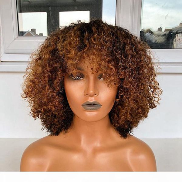 ombre brown 360 lace front human hair wigs baby hair brazilian full lace wigs with bangs blonde curly 13x6 lace fringe wig, Black
ombre brown 360 lace front human hair wigs baby hair brazilian full lace wigs with bangs blonde curly 13x6 lace fringe wig, Black