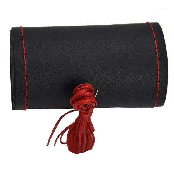 hand sewing steering wheel cover genuine leather with needles thread diy1 
hand sewing steering wheel cover genuine leather with needles thread diy1