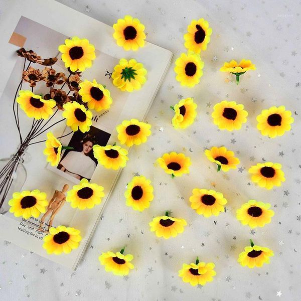 4cm mini silk sunflower artificial daisy flower head wedding party decoration festival diy scrapbooking wreath fake flower craft1
4cm mini silk sunflower artificial daisy flower head wedding party decoration festival diy scrapbooking wreath fake flower craft1