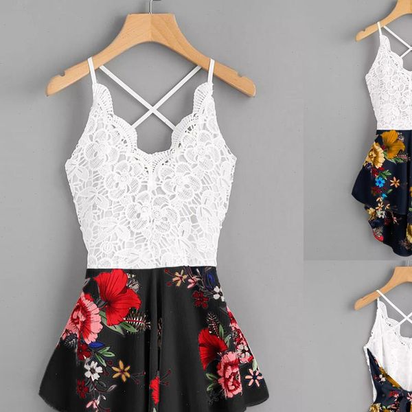 jumpsuit womens crochet lace panel bow tie back florals ladies summer playsuit shorts jumpsuit h50, Black;white
jumpsuit womens crochet lace panel bow tie back florals ladies summer playsuit shorts jumpsuit h50, Black;white