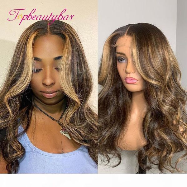 highlight blond color 13x6 lace front human hair wig 180% brazilian remy wavy hair lace frontal wigs for women, Black;brown
highlight blond color 13x6 lace front human hair wig 180% brazilian remy wavy hair lace frontal wigs for women, Black;brown