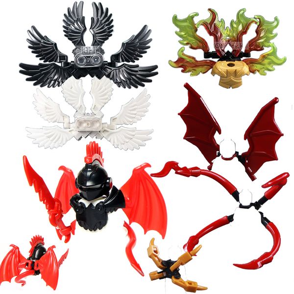 1pcs building blocks without mini figures dragon knight armor wings angel ninjagoed weapons accessories compatible friend toys
1pcs building blocks without mini figures dragon knight armor wings angel ninjagoed weapons accessories compatible friend toys