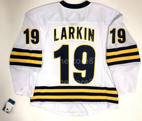 vintage sdylan larkin new red wing michigan wolverines white blue hockey jersey 100% embroidery custom or of any name or number, Black
vintage sdylan larkin new red wing michigan wolverines white blue hockey jersey 100% embroidery custom or of any name or number, Black