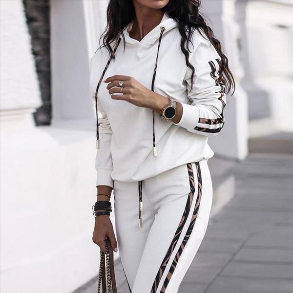 2021 autumn warm women fashion 2 piece set tracksuit long sleeve patchwork pants jogging suits sportswear sports, Gray
2021 autumn warm women fashion 2 piece set tracksuit long sleeve patchwork pants jogging suits sportswear sports, Gray