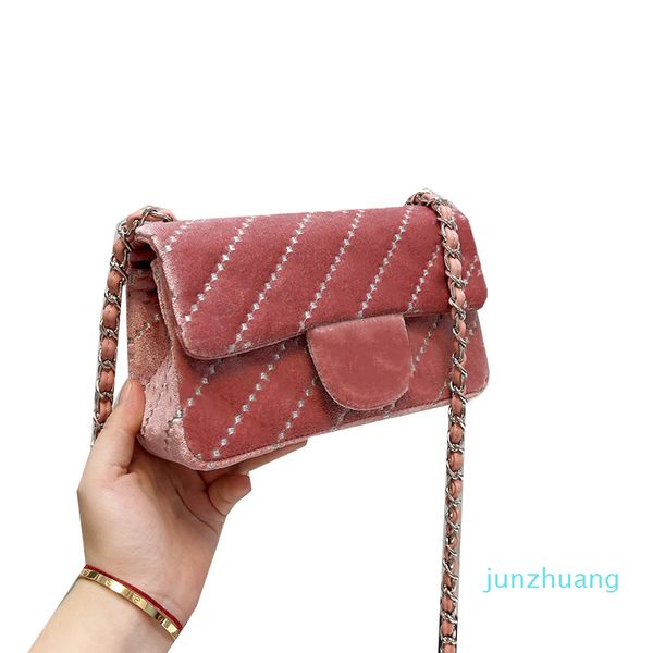 cc bag designer- classic mini flap square velour bags vintage silver chain crossbody shoulder cosmetic clutch daily handbags 20*11cm
cc bag designer- classic mini flap square velour bags vintage silver chain crossbody shoulder cosmetic clutch daily handbags 20*11cm