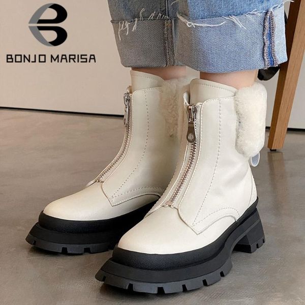 bonjomarisa new female punk motorcycle boots zipper chunk heel mid calf short plush boots women winter shoes woman, Black
bonjomarisa new female punk motorcycle boots zipper chunk heel mid calf short plush boots women winter shoes woman, Black