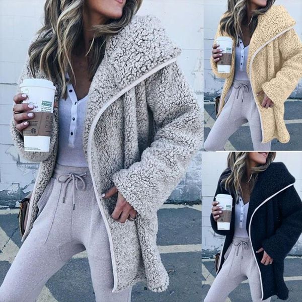 warm winter lady overcoat female fur overcoat women faux fur coat soft fluffy fleece hooded jacket casual long outerwear, Black
warm winter lady overcoat female fur overcoat women faux fur coat soft fluffy fleece hooded jacket casual long outerwear, Black