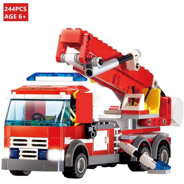 244pcs city противопожарное truck building blocks наборы brinquedos playmobil кирпичи пожарный цифры обучающие игрушки для детей yxljom
244pcs city противопожарное truck building blocks наборы brinquedos playmobil кирпичи пожарный цифры обучающие игрушки для детей yxljom