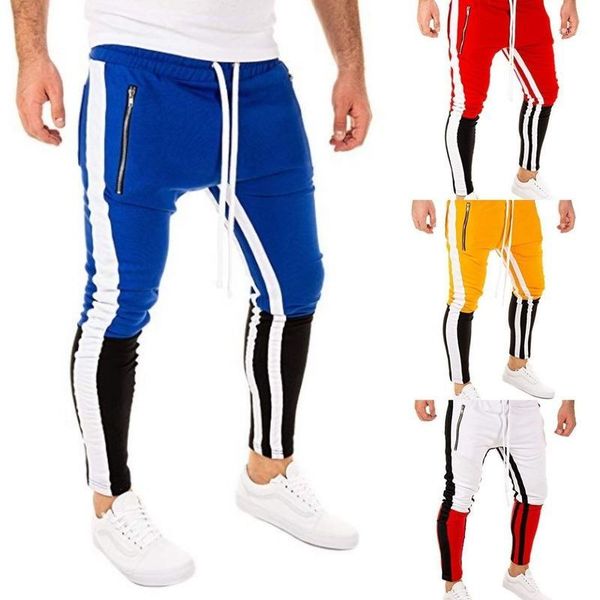fashion men england style splicing pants male new long pencil joggers pants casual trousers drawstring side stripe slacks1, Black
fashion men england style splicing pants male new long pencil joggers pants casual trousers drawstring side stripe slacks1, Black
