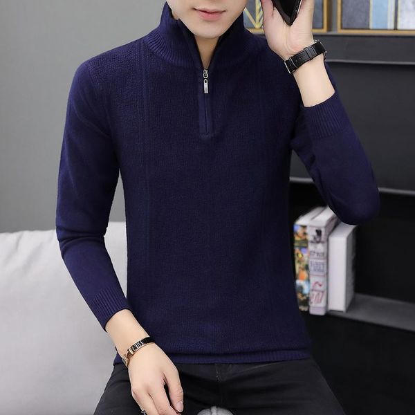 men's sweaters 2021 spring and autumn sweater korean version clothes slim knitwear thread mens, White;black
men's sweaters 2021 spring and autumn sweater korean version clothes slim knitwear thread mens, White;black