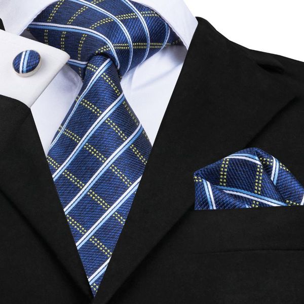 sn-1673 classic plaid ties for men blue business necktie luxury silk woven neck tie square cufflinks set for formal wedding suit, Black;gray
sn-1673 classic plaid ties for men blue business necktie luxury silk woven neck tie square cufflinks set for formal wedding suit, Black;gray