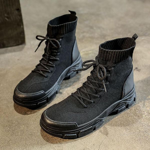 women's snow short boots warm female lady casual sports shoes non-slip increase height slim high heels, Black
women's snow short boots warm female lady casual sports shoes non-slip increase height slim high heels, Black