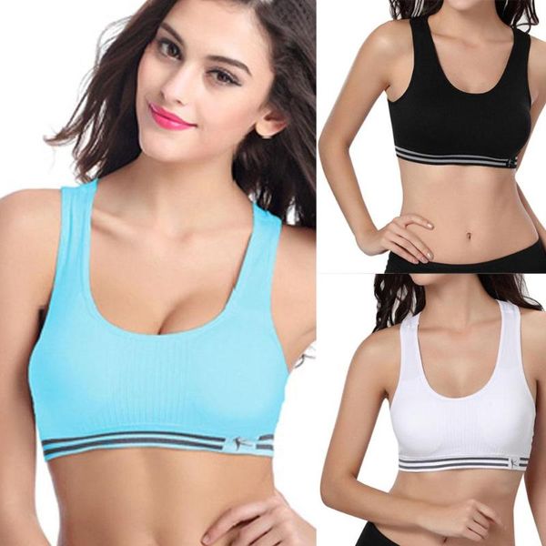 gym clothing seamless yoga bra sports women fitness fashion running underwear crop push up sport shirts, White;black
gym clothing seamless yoga bra sports women fitness fashion running underwear crop push up sport shirts, White;black