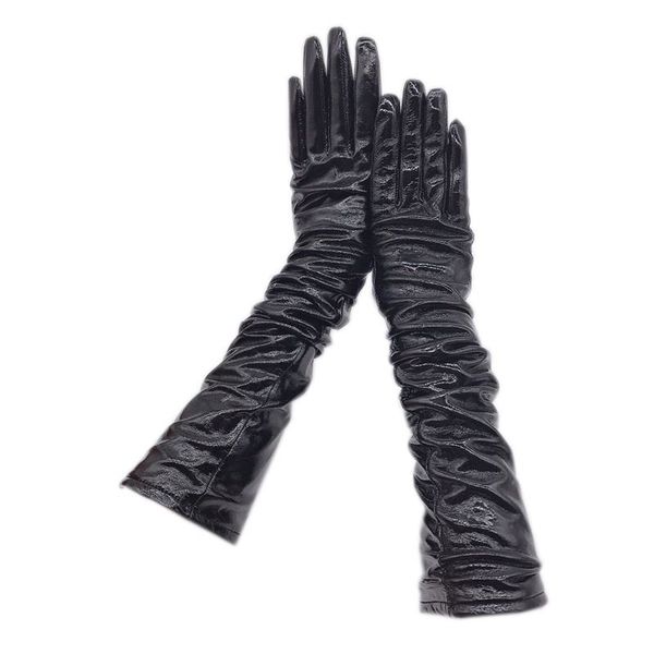 gloves new style sheepskin patent bright leather ladies winter warm driving arm sleeve fashion long 201020, Blue;gray
gloves new style sheepskin patent bright leather ladies winter warm driving arm sleeve fashion long 201020, Blue;gray