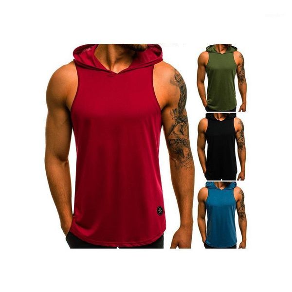 men summer sports casual solid color hooded loose leisure sleeveless vest tank gyms lightweight male clothing1, White;black
men summer sports casual solid color hooded loose leisure sleeveless vest tank gyms lightweight male clothing1, White;black