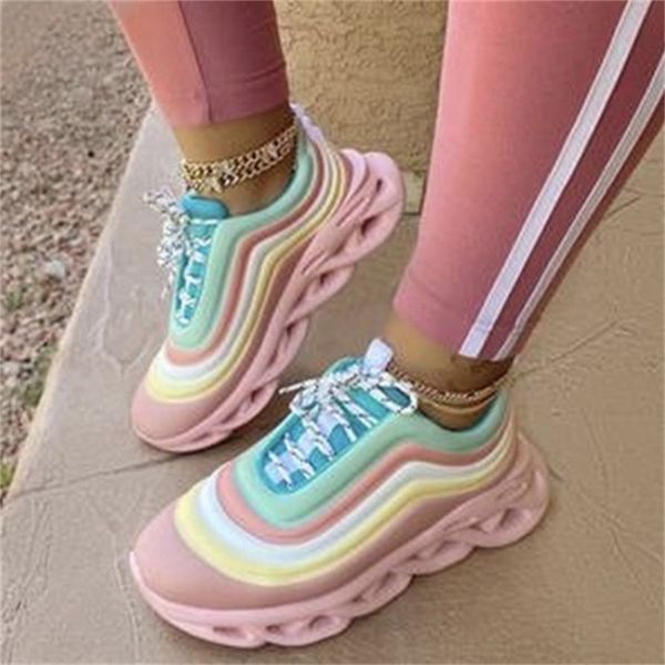 2021 new mixed color sports ladies low cut thick sole lace-up sneakers women fashion athletic shoes fpks, Black
2021 new mixed color sports ladies low cut thick sole lace-up sneakers women fashion athletic shoes fpks, Black