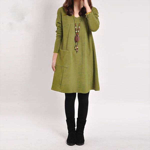 плюс размер платья женщин vintage карманные сыпучие повседневный длинным рукавом midi платье vestidos vendaje 2020 сплошные зимы платье 5xl, Black;gray
плюс размер платья женщин vintage карманные сыпучие повседневный длинным рукавом midi платье vestidos vendaje 2020 сплошные зимы платье 5xl, Black;gray