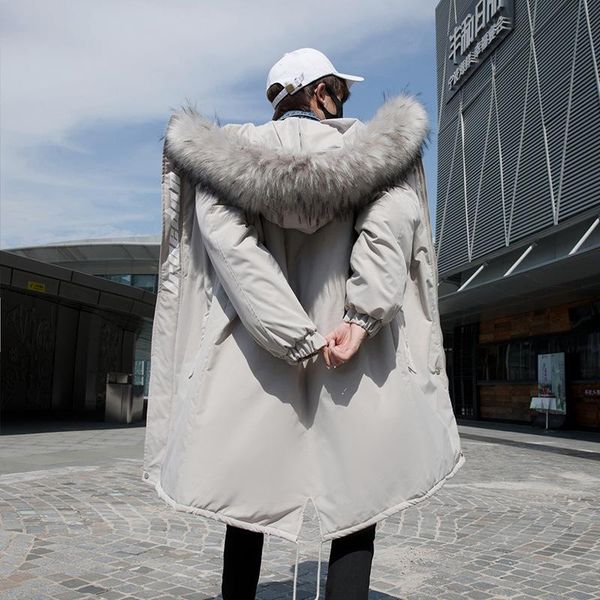 men's down & parkas 2021 winter jacket men big fur callor oversize padded coat streetwear hooded cotton harajuku outwear, Black
men's down & parkas 2021 winter jacket men big fur callor oversize padded coat streetwear hooded cotton harajuku outwear, Black