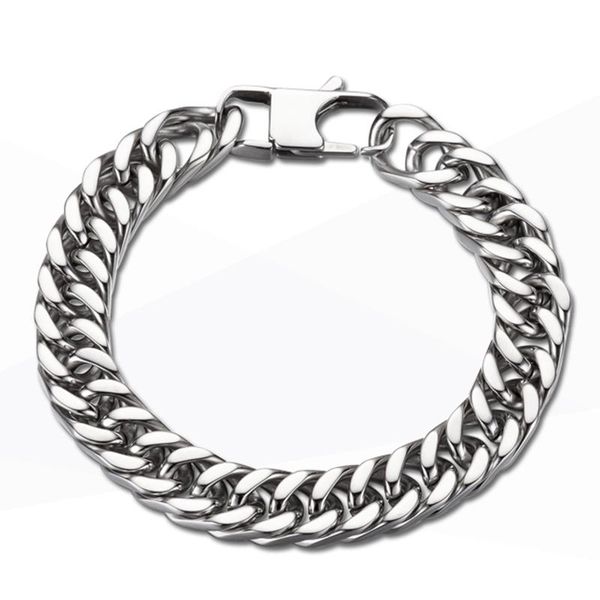 men bracelets stainless steel hip hop mens bracelet gifts for male accessories wholesale steel gold charm bracelet men's, Black
men bracelets stainless steel hip hop mens bracelet gifts for male accessories wholesale steel gold charm bracelet men's, Black
