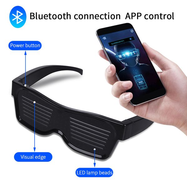 волшебный bluetooth luminous очки app control водить партию очки щит usb charge diy app управление многоязычной быстрые вспышки lednew
волшебный bluetooth luminous очки app control водить партию очки щит usb charge diy app управление многоязычной быстрые вспышки lednew